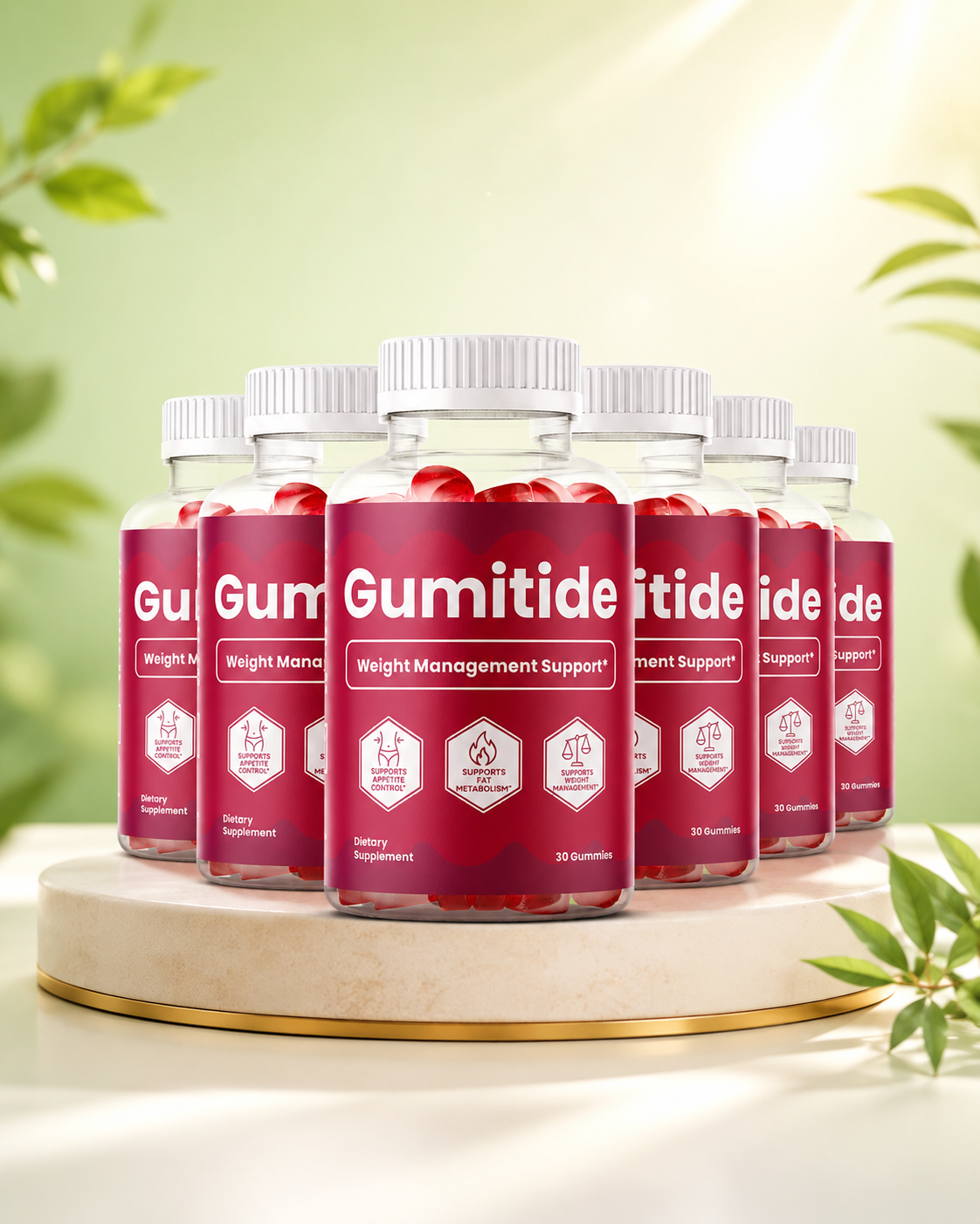 Gumitide 6 bottle package