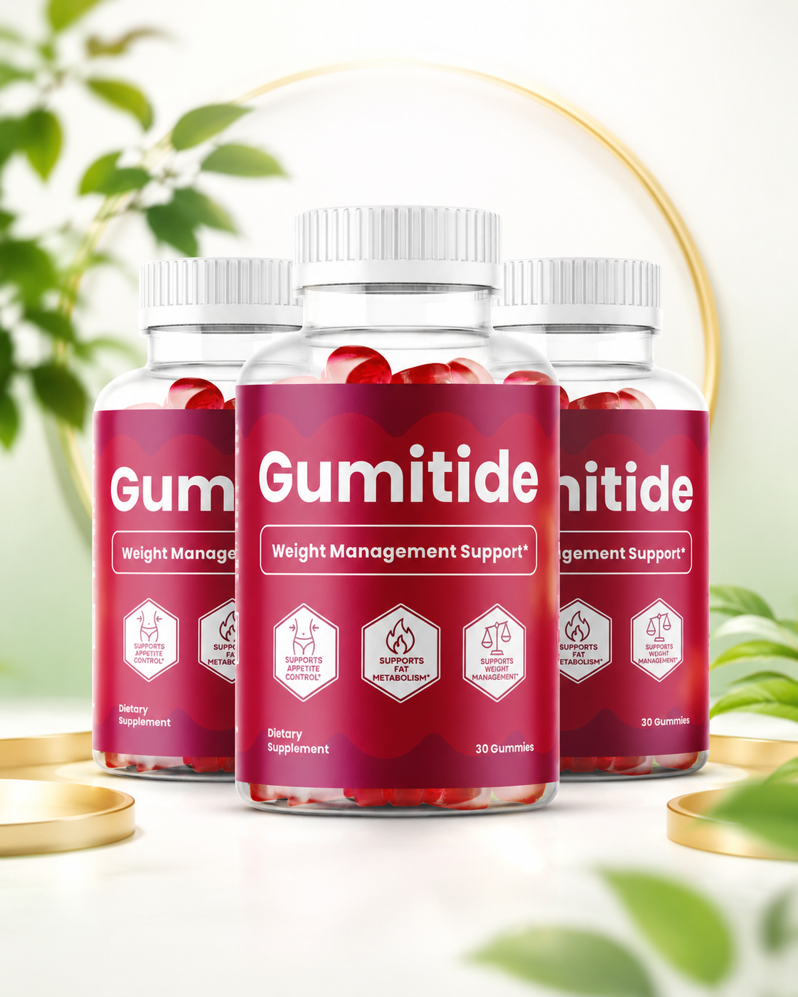 Gumitide 3 bottle package